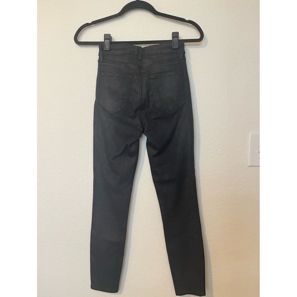L'agence Black Coated High Rise Skinny Jeans - Picture 5 of 6